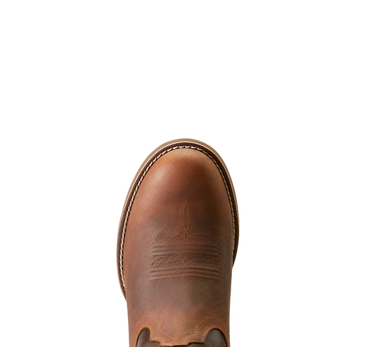 10046871 Ariat Men's Sport Stratten Sorrel crunch/ Bitter Brown