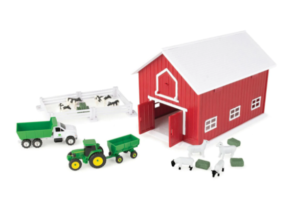 LP833015 John Deere Barn Play Set 24 Pc
