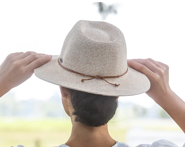 BD435 Before Dark Fedora Oatmeal Hat