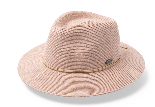 BD435 Before Dark Fedora Old Rose Hat