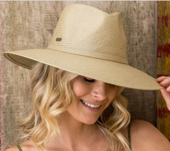 TM561 Tina M Lorn Panama Khaki Hat