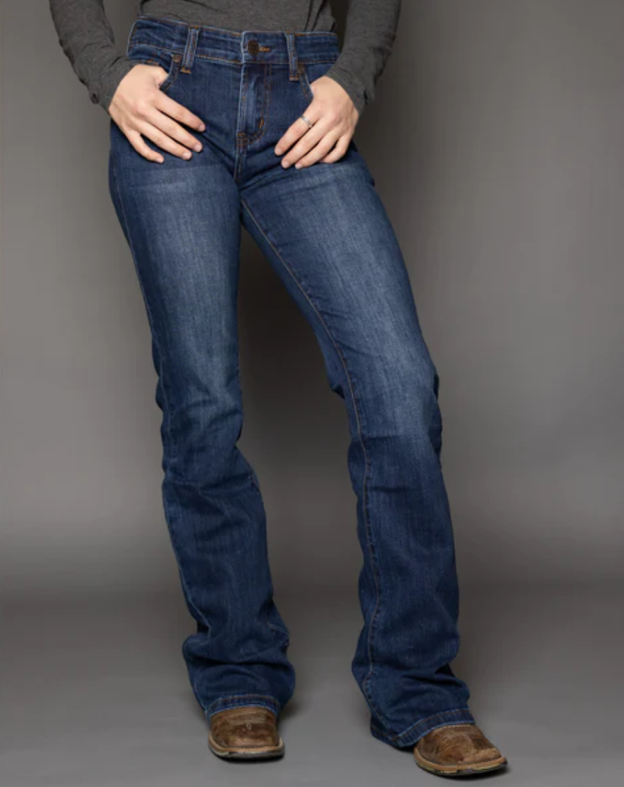 66801254 CC Western Signature Hybrid Jean bootcut 32Leg