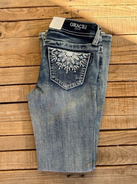 GBS605 Grace in LA girls Jeans