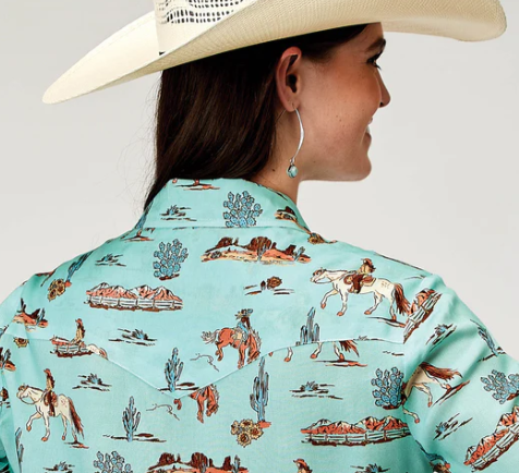 03-050-0590-2012 Roper Women's Five Star Collection Blue