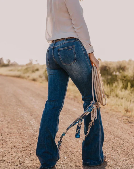 33803 CC Western Women's Magie Mid Rise Trouser 34 Leg