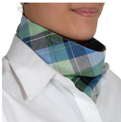 SCF2444 Just Country Carlee Double Sided Lime Green/Blue Plaid/Red/Cobalt Plaid