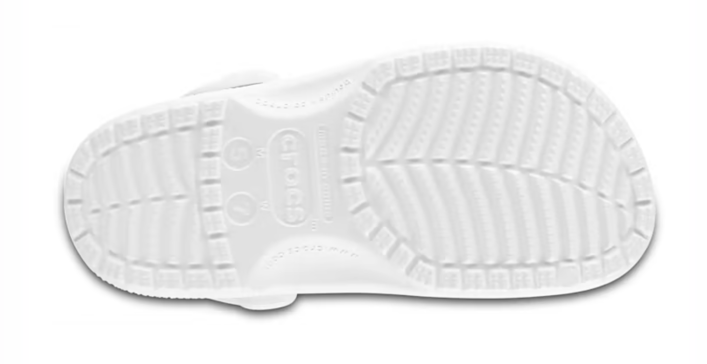 10001-100 CROCS Classic Clog White