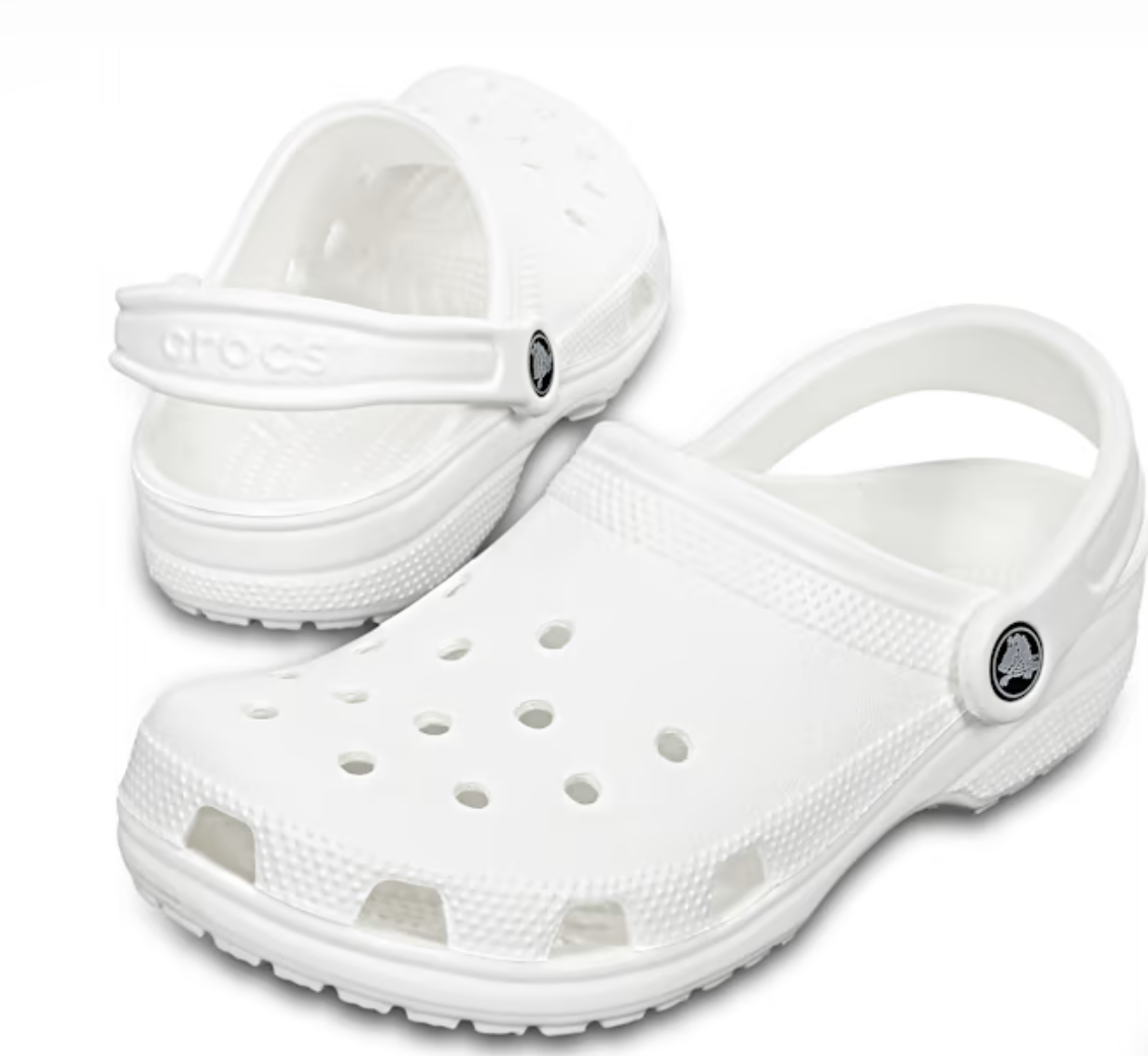 10001-100 CROCS Classic Clog White