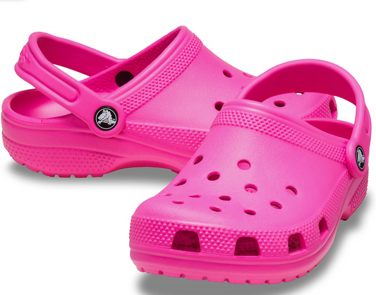 206990-6TW - 206991-6TW  CROCS Kids Clogs Pink Crush