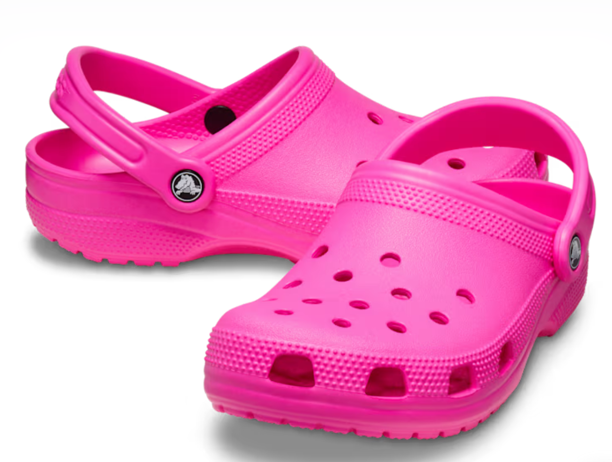 10001-6TW CROCS Classic Clog Pink Crush