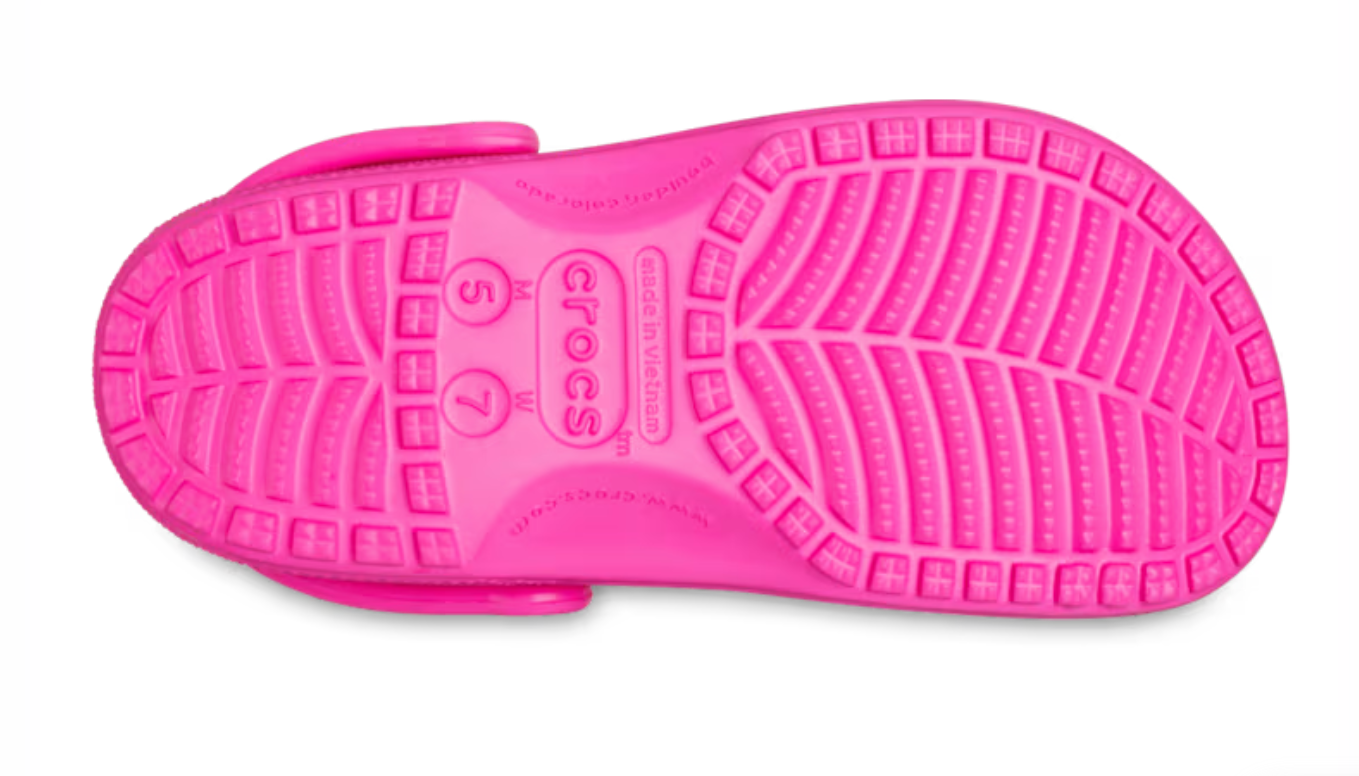 10001-6TW CROCS Classic Clog Pink Crush