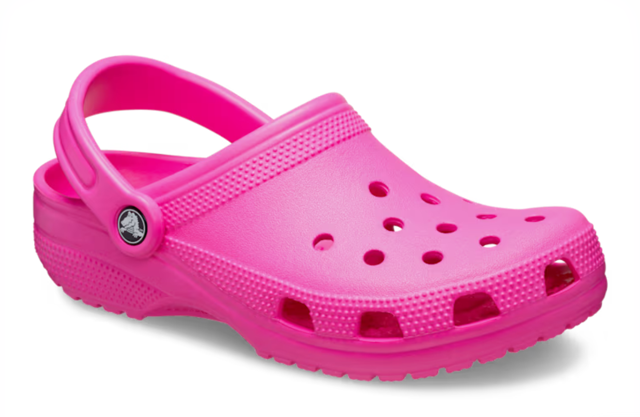 10001-6TW CROCS Classic Clog Pink Crush