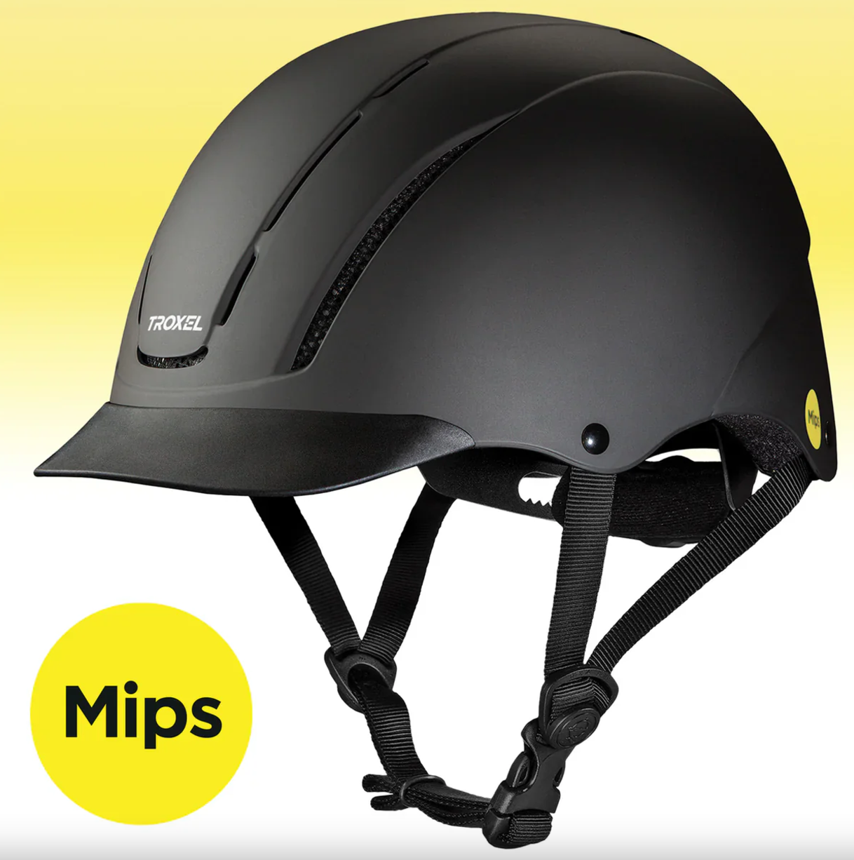 54036700 Troxel Helmet Spirit with MIPS Black Duratec