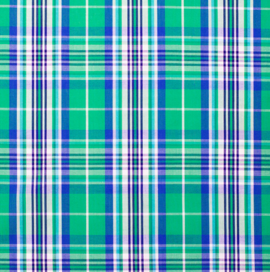 MWLS2495 Just Country Austin Long Sleeve Full Button Solid Work shirt - Ivy Green Plaid