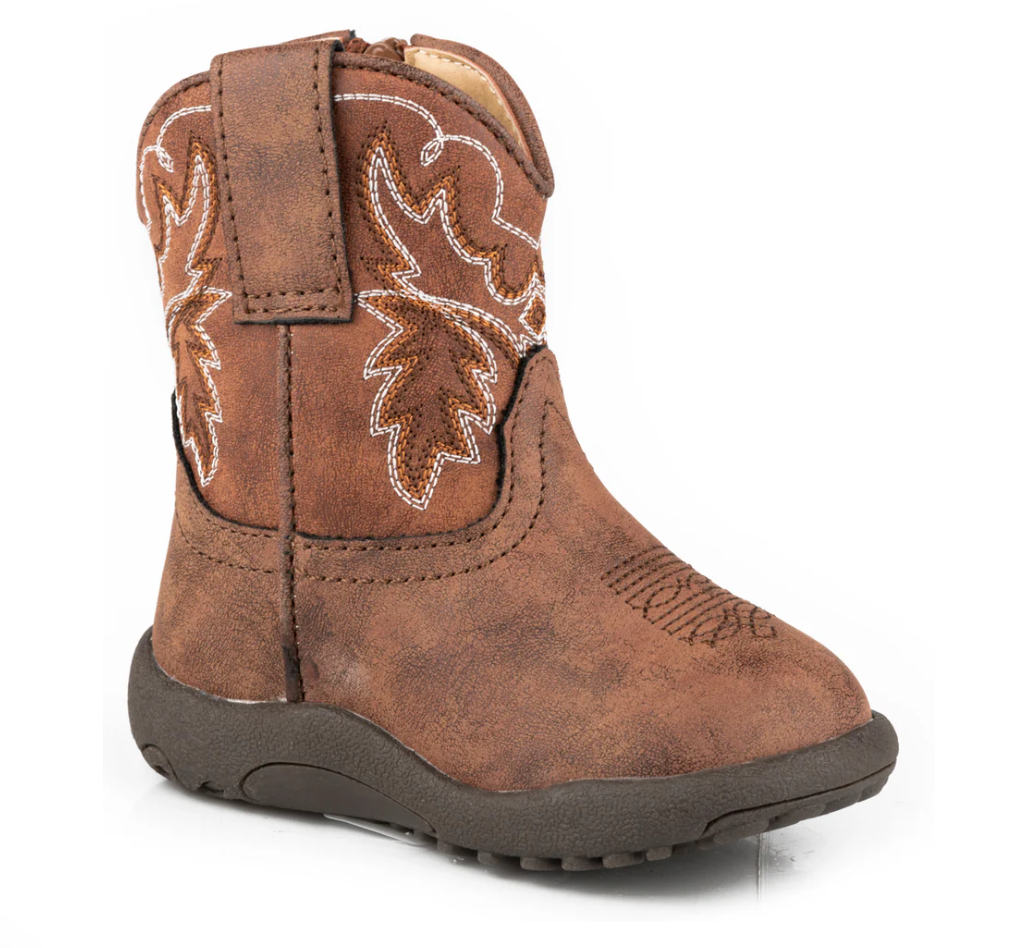 09-016-1900-3367 Roper Infant Cowbaby Heritage Brown/ Cognac