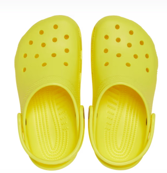 206991-77J  -  206990-77J     CROCS Kids Clogs Cyber Yellow