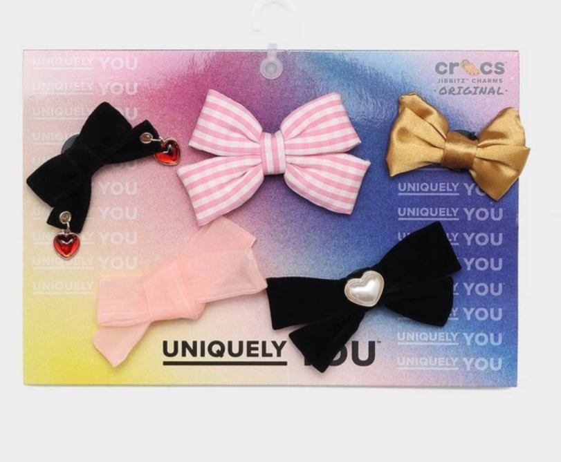 10013256 CROCS JIBBETZ Oversized Mixed Bows 5Pk