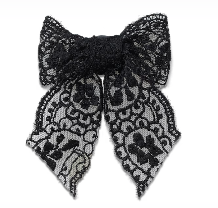 10013763 CROCS JIBBETZ Black Lace bow