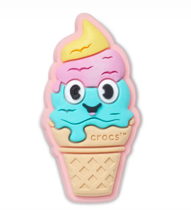 10014853 CROCS JIBBETZ Ice Cream cone with smile