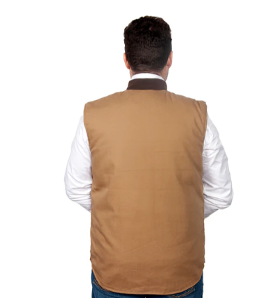 MWOV1916 Just Country Men's Diamantina Vest Khaki