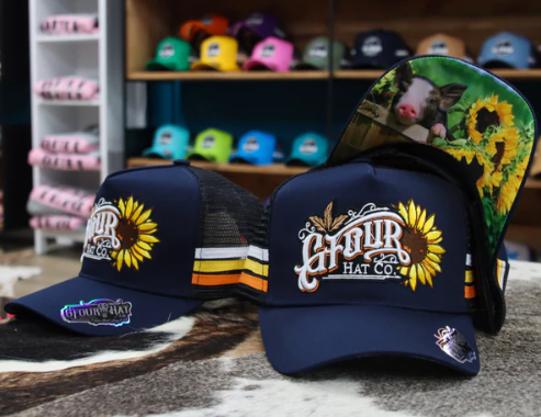 36024 GFOUR Homestead Navy Trucker Cap
