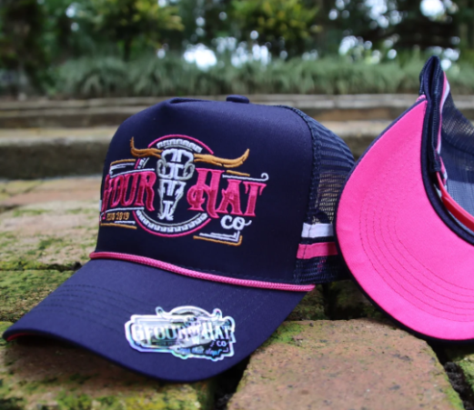 36025 GFOUR Twix Navy Trucker Cap
