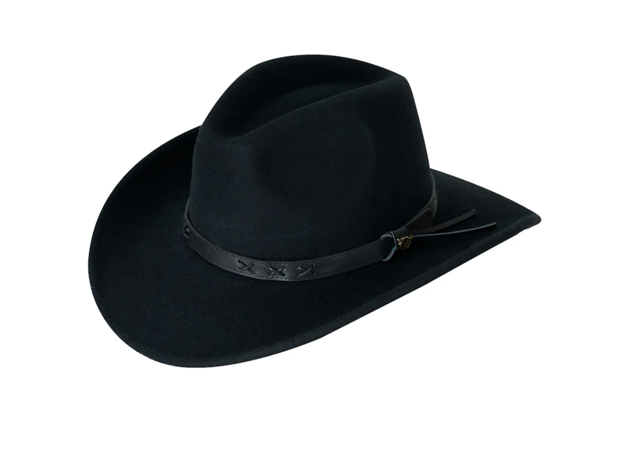 PCP1970HAT Pure Western Hurricane Crushable Hat Black