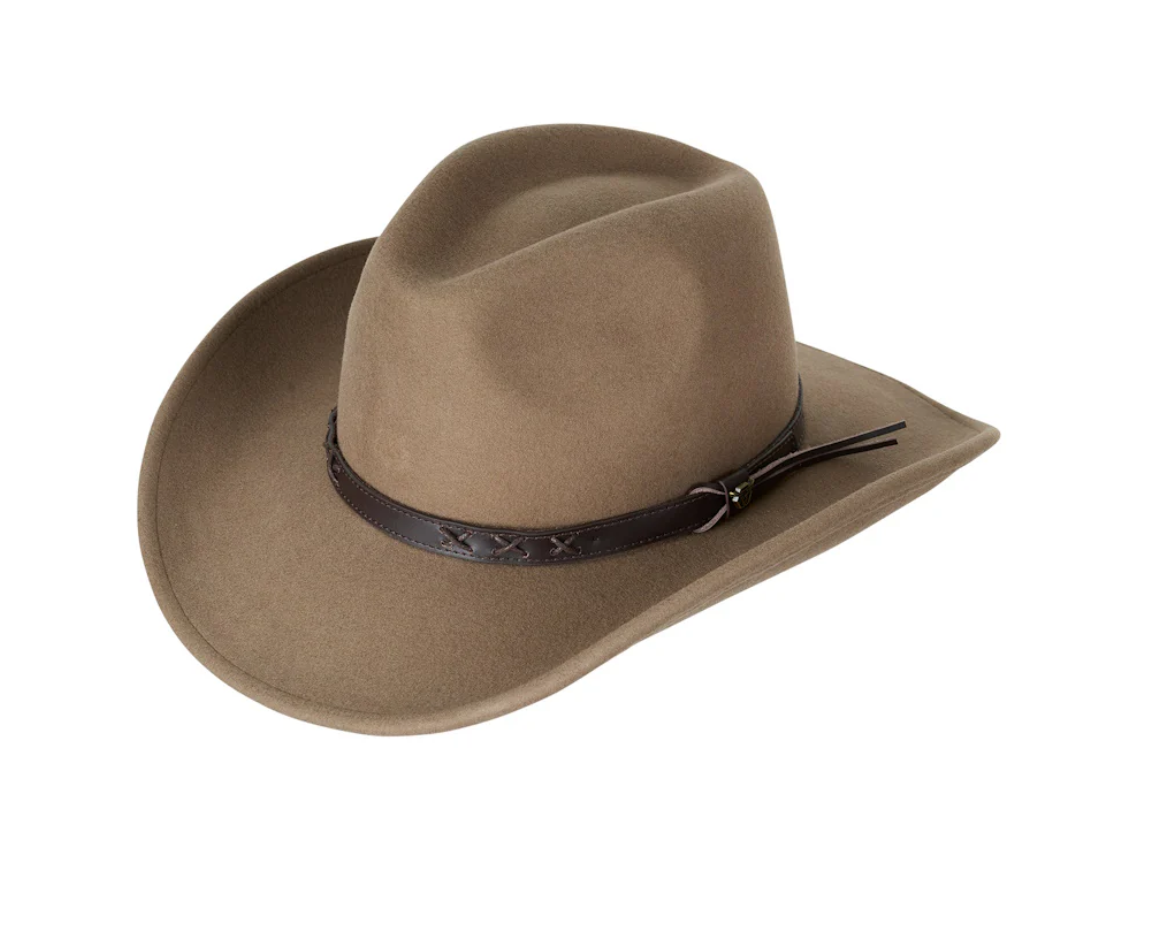 PCP1970HAT Pure Western Hurricane Crushable Hat Fawn