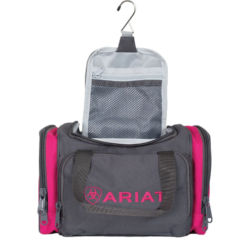 4-700CH Ariat Vanity Bag Pink/Charcoal