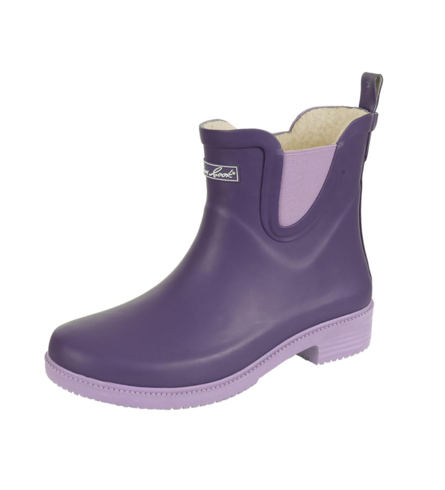 T5W28475 Thomas Cook Women's Wynyard Gumboot Purple/ Lavender