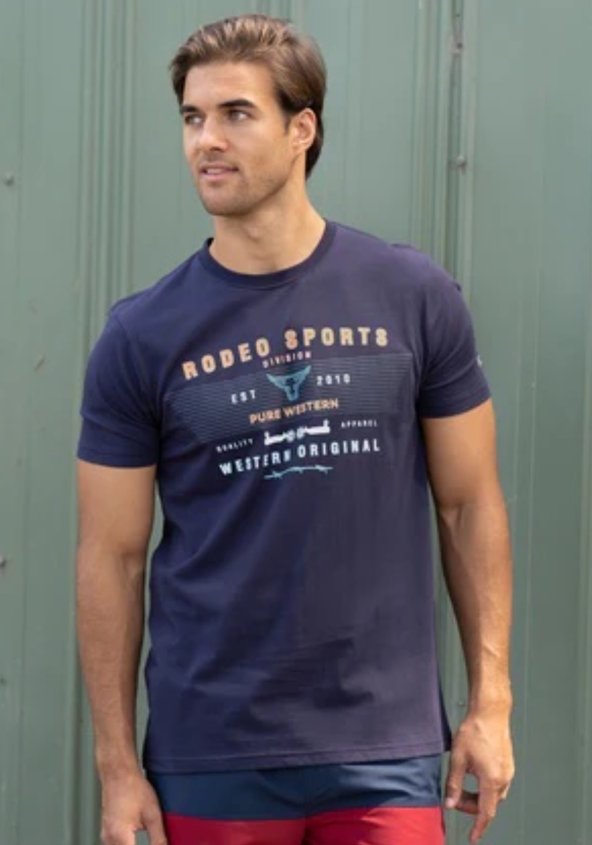 P1S1503465 Pure Western Men's Trent Tee