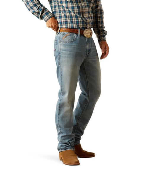 10053546 Ariat Men's M1 Vintage Straight Kelvin Toby 36'Leg