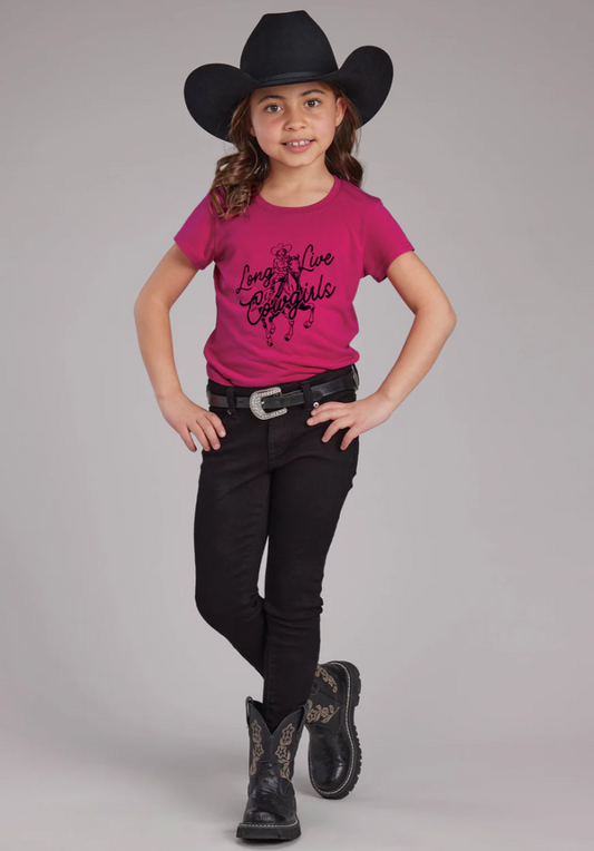 03-009-0513-2096 Roper Girls Five Star Collection SS Tee