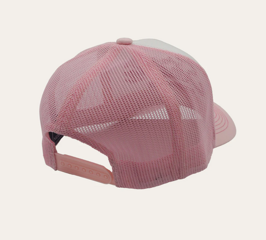 YSCAP12 STETSON TRUCKER CAP PINK