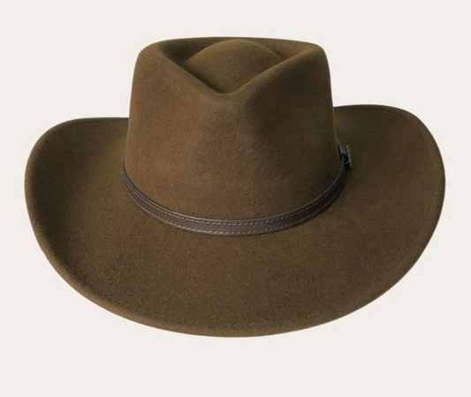 XHORIBWN STETSON HORIZON HAT BROWN