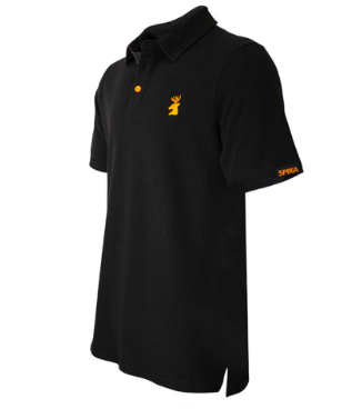 GOR-CUB Spika Men's Go Casual Polo Shirt Black