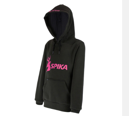GOH-CLB Spika Girl's Classic Hoodie Black