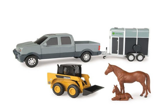 1:32 John Deere Animal Hauling Set