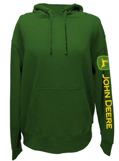 13021942GR John Deere Men's Hoodie Green