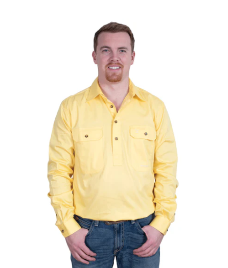 10101BUT Just Country Men's Cameron Workshirt Butter