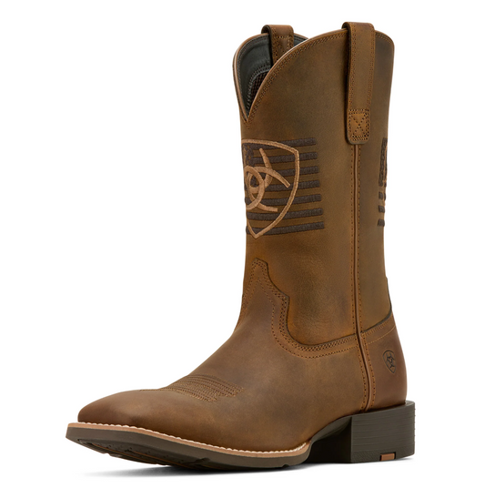 10061326 Ariat Men's Sport Freedom Distressed Brown