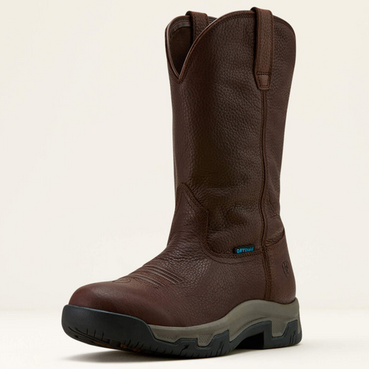 10061278 Ariat Men's Terrain Pull On H2O Winner Boot Brown