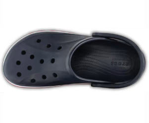207005-485 Crocband Clog Kid's Navy & Red