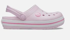 207005-6GD Crocband Kid's Ballerina Pink