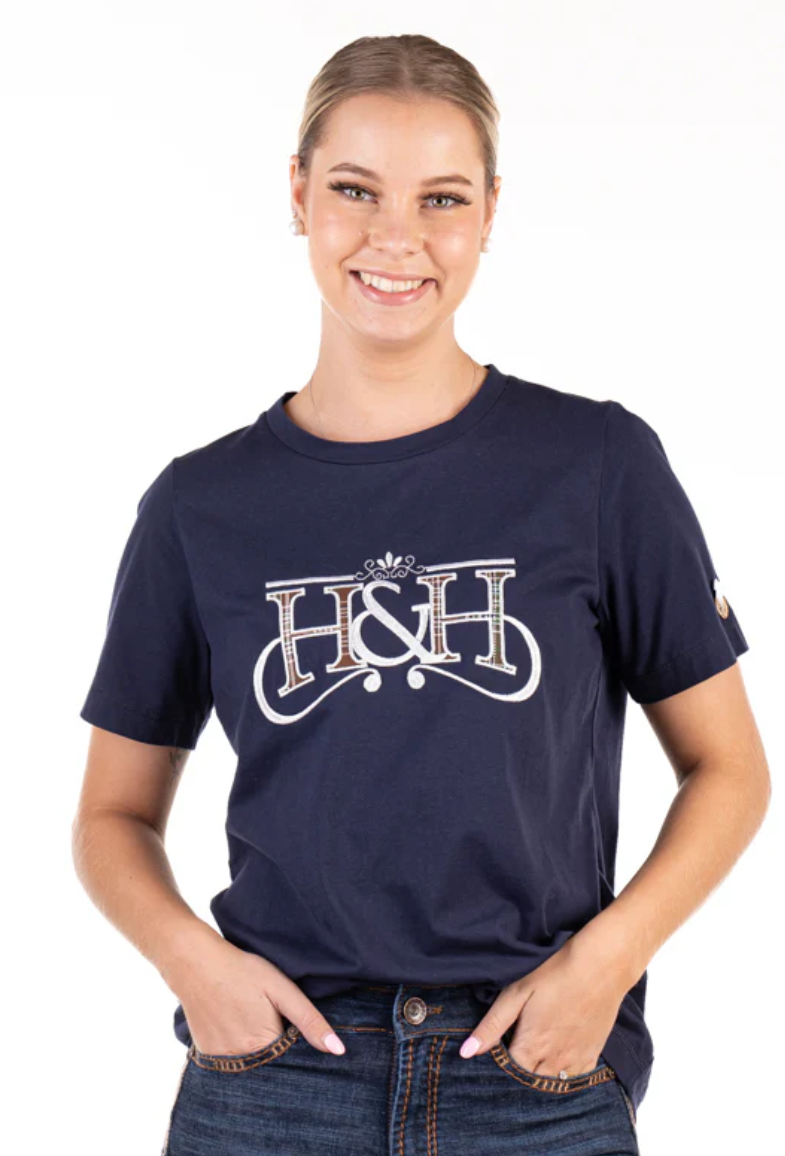 TS32 Hitchley and Harrow T Shirt Navy