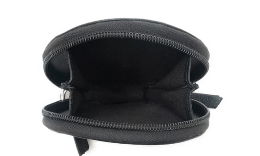 S-12699 Western Crest Handtooled Leather Coin Pouch in Desert Tan