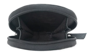 S-12700 Botanic Bliss Handtooled Leather Coin Pouch in Golden Tan