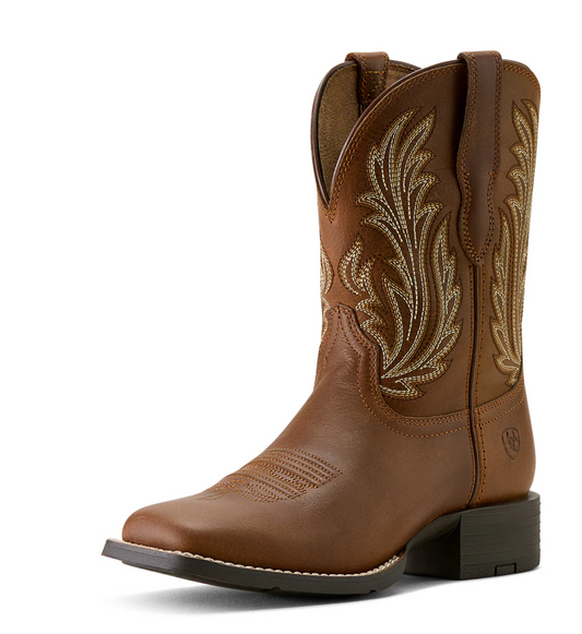 10064074 Ariat Women's Round Up Filly Sorrel Crunch
