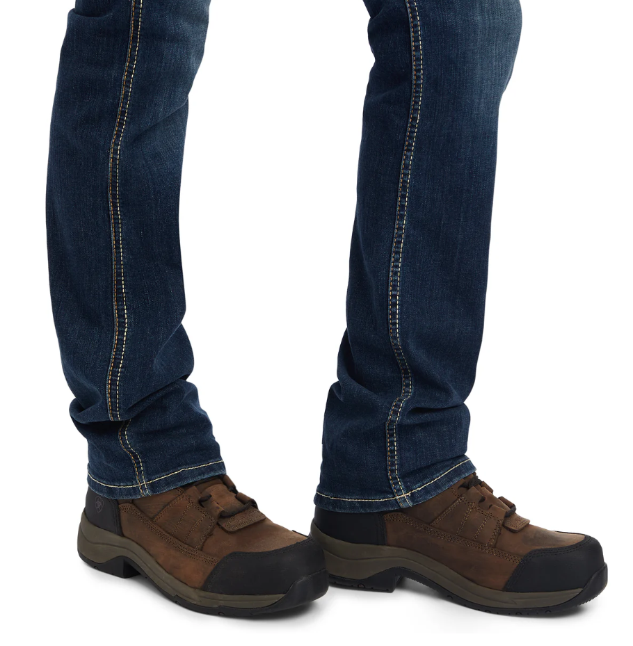 10041068 Ariat Women's Rebar Perfect Rise Straight Leg work Flex Jean Riveter Atlanta