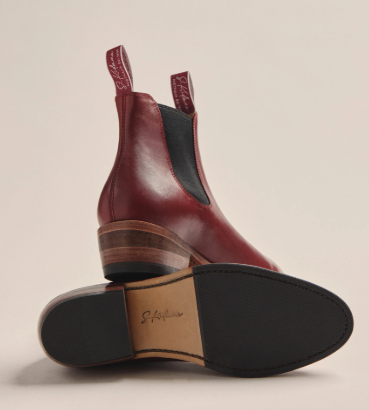 K0015 S.Kidman Women's Helen Boot's Pilbara Red